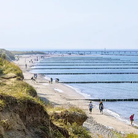 Daire Modernes Ferienapartment Ostseemoewe Mit Westbalkon *